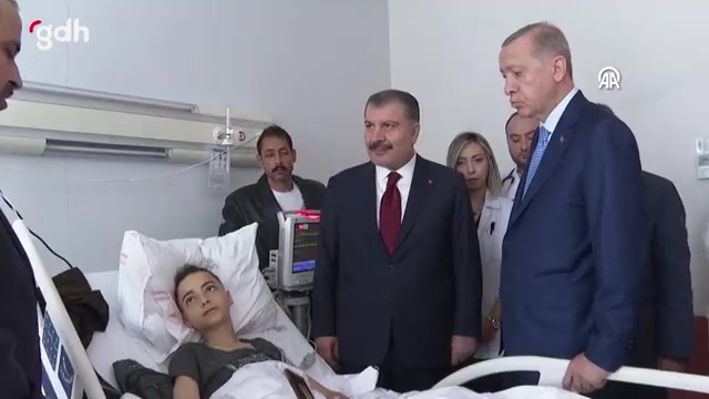 17 yaşındaki kanser hastası Mahmut, Erdoğan ile yemek yapmayı istedi