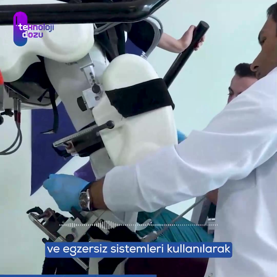 Teknoloji, rehabilitasyona robot ve egzersiz sistemleri ekliyor