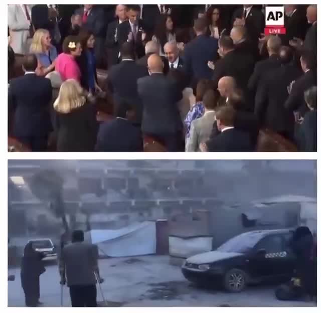 Erdoğan: ABD Kongresi'nde soykırımcı katil alkışlandı, hani insan hakları?