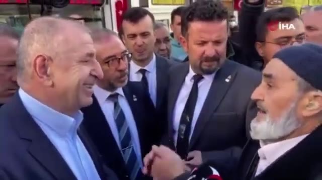 Bolulu vatandaştan Özdağ'a tepki: Ucubesiniz!