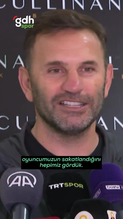 Okan Buruk: "Gözlerimiz kör değil, Icardi sakatlandı."
