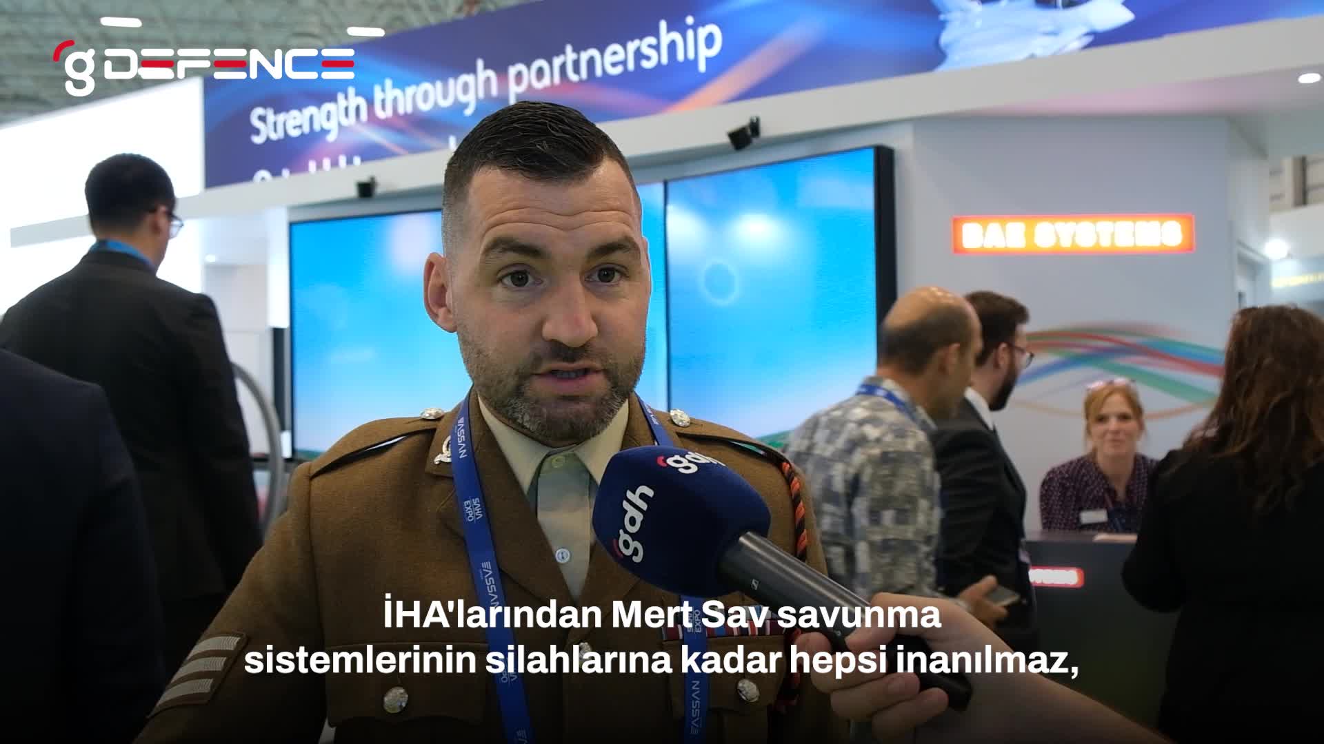 İngiltere Büyükelçiliği Savunma Ataşesi'nden SAHAEXPO Yorumu