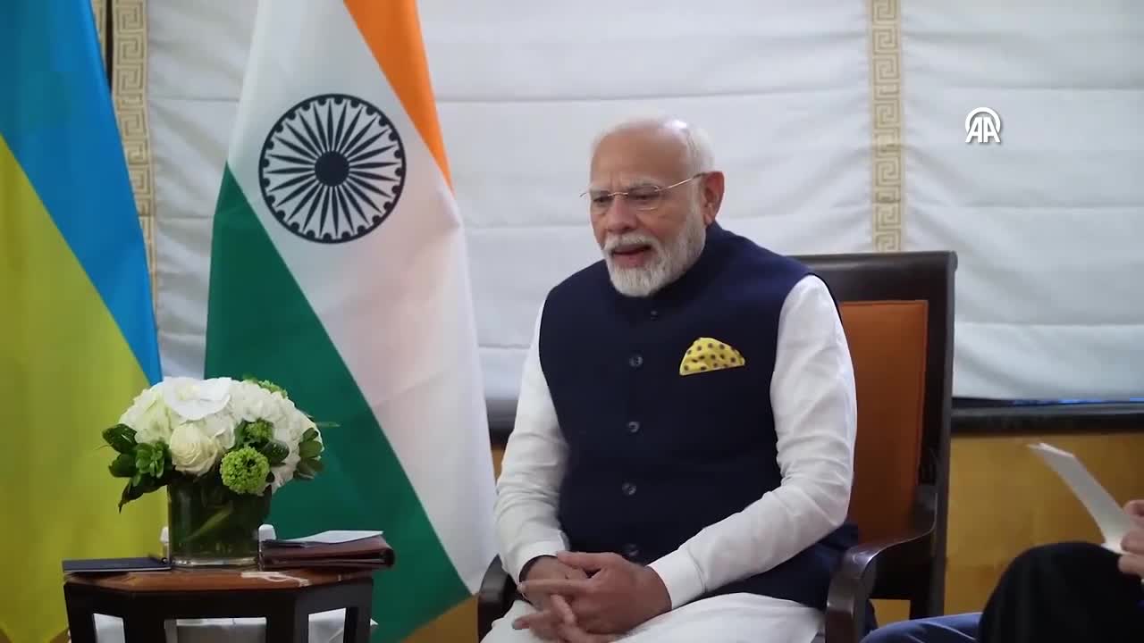 Zelenskiy ve Modi, toprak bütünlüğü için iş birliği vurguladı
