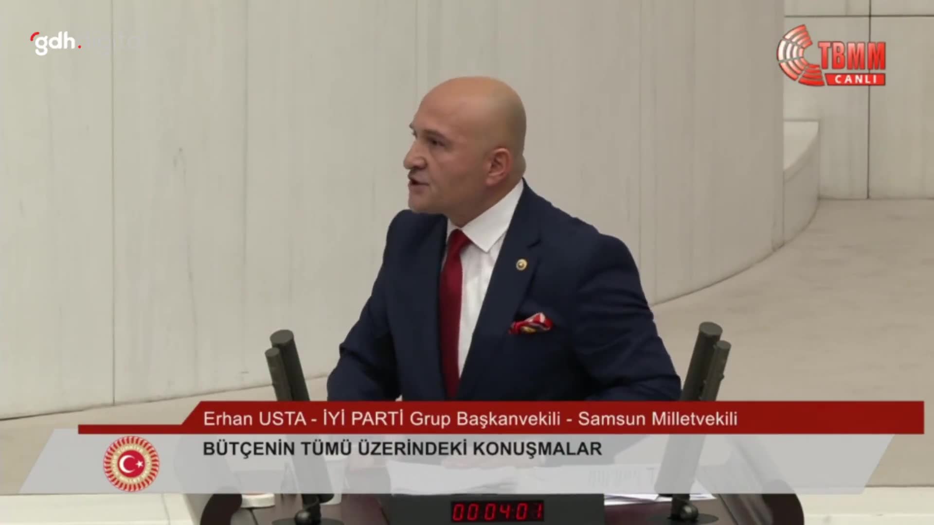 Erhan Usta: "Bu coğrafyada bin yıldır düşmanlarımız var."