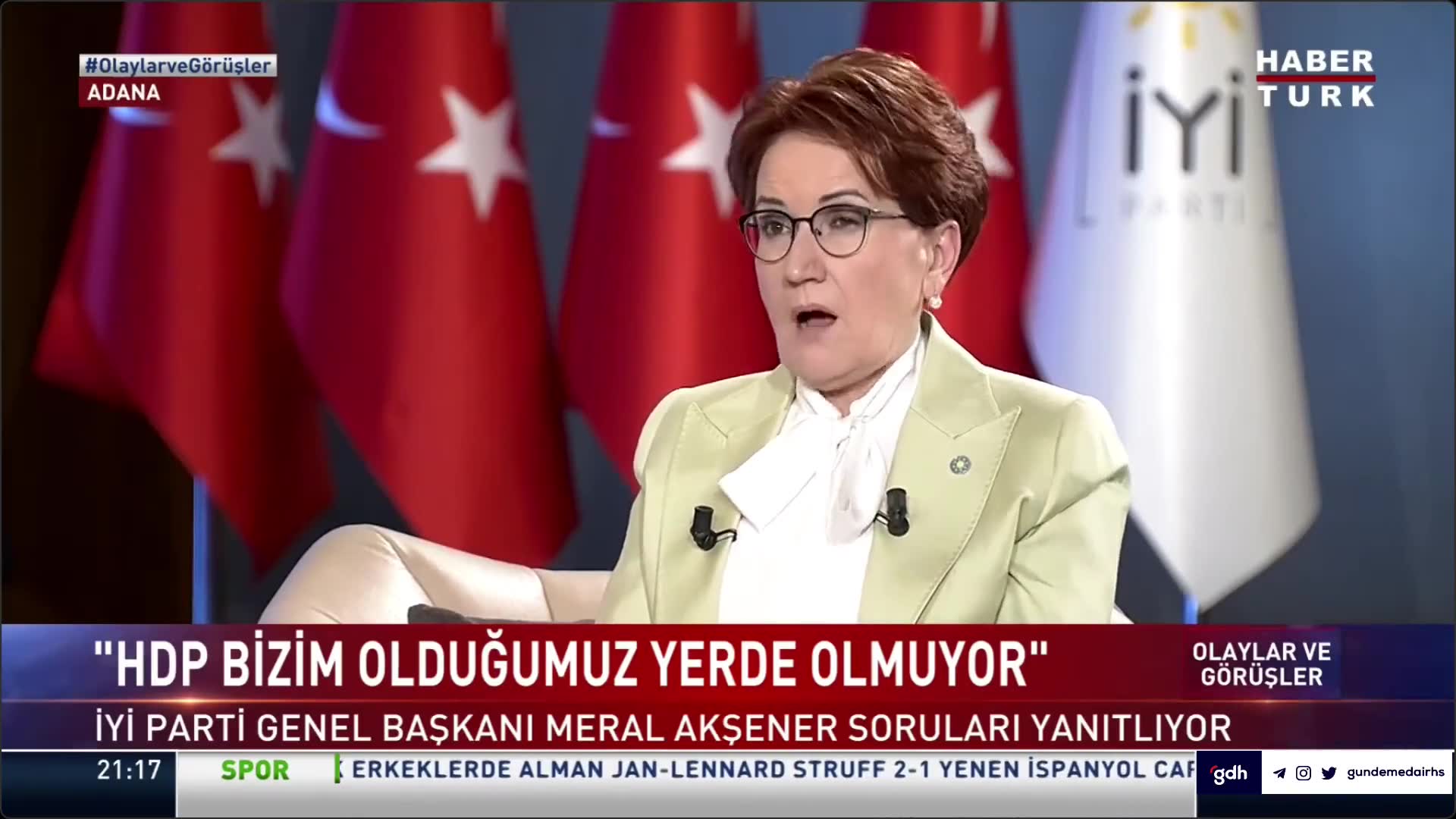Akşener: Dini bilgim derin değil ama inancımla yaşıyorum