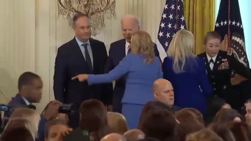 Biden, Jill Biden gelene kadar başka kadını eşi sandı