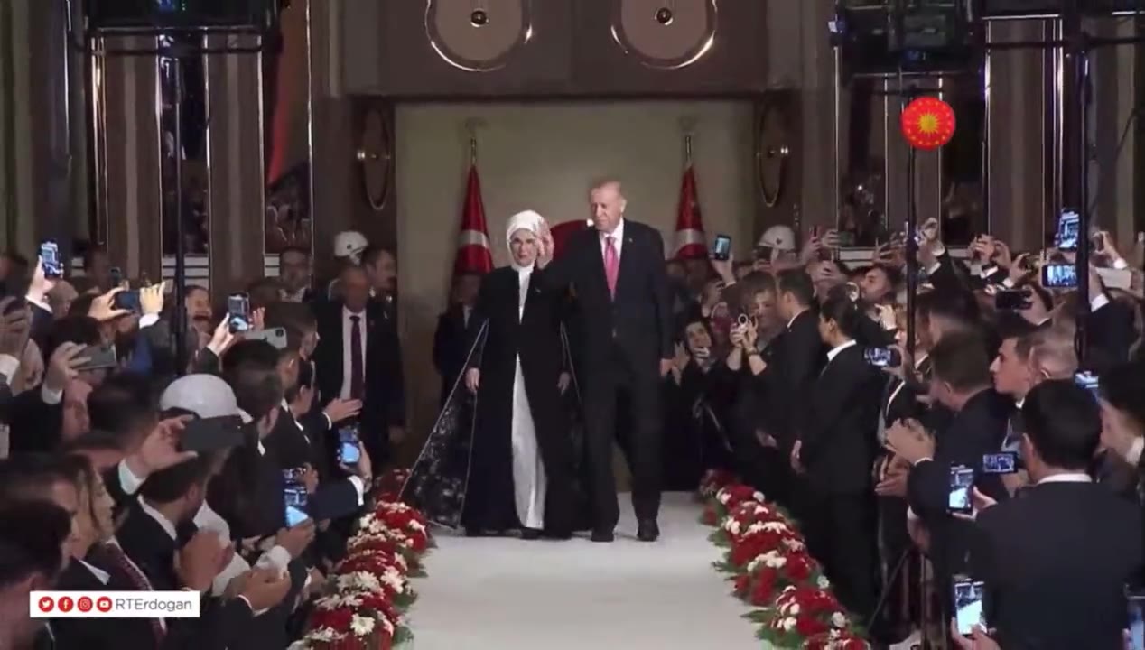 Cumhurbaşkanı Erdoğan Göreve Başlama Töreni'nde bulundu