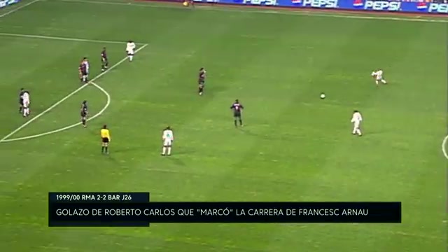 Roberto Carlos'un Barcelona kalesine gönderdiği füze!