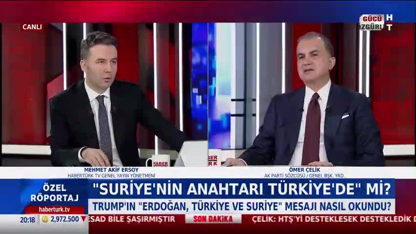 Çelik: Trump, Erdoğan'a temkinli yaklaşım sergiliyor