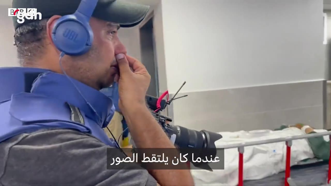 BBC ekiplerinin Gazze'deki hastanede arkadaşlarını buluşu