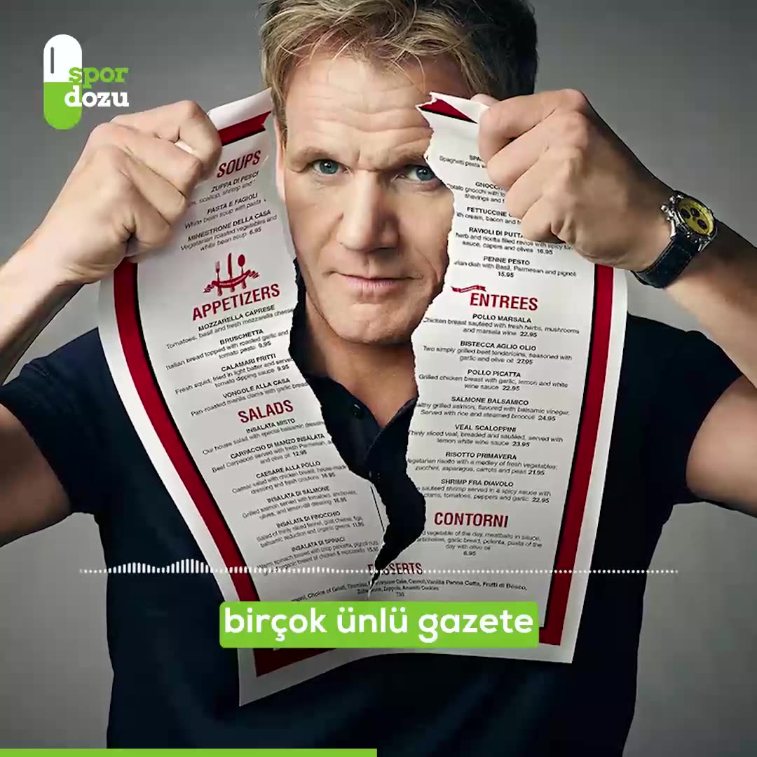 Gordon Ramsey'nin Eski Bir Futbolcu Olduğunu Biliyor Musunuz?