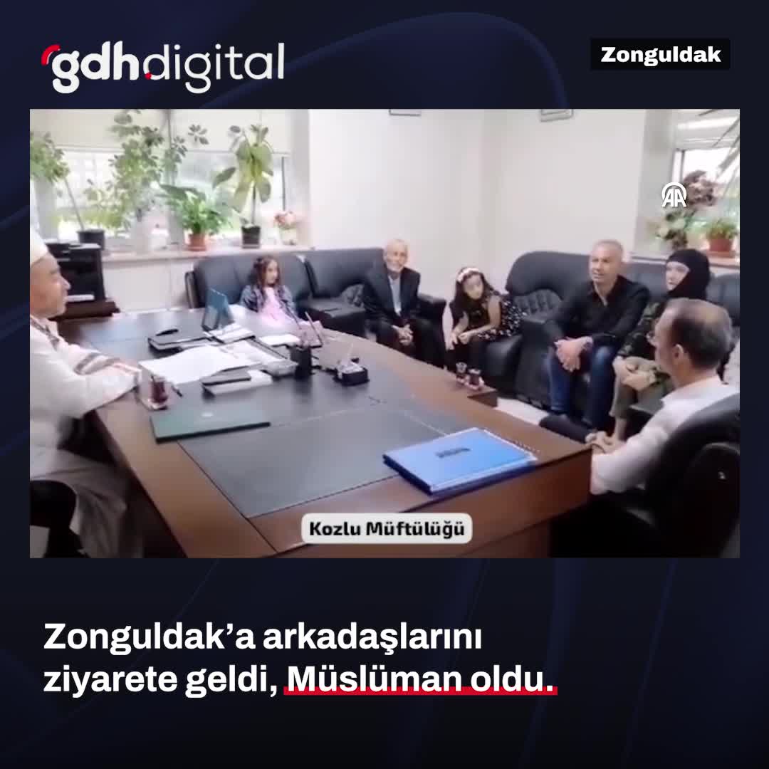 Alman Barbara Zonguldak'ta Müslüman olup Emine adını aldı
