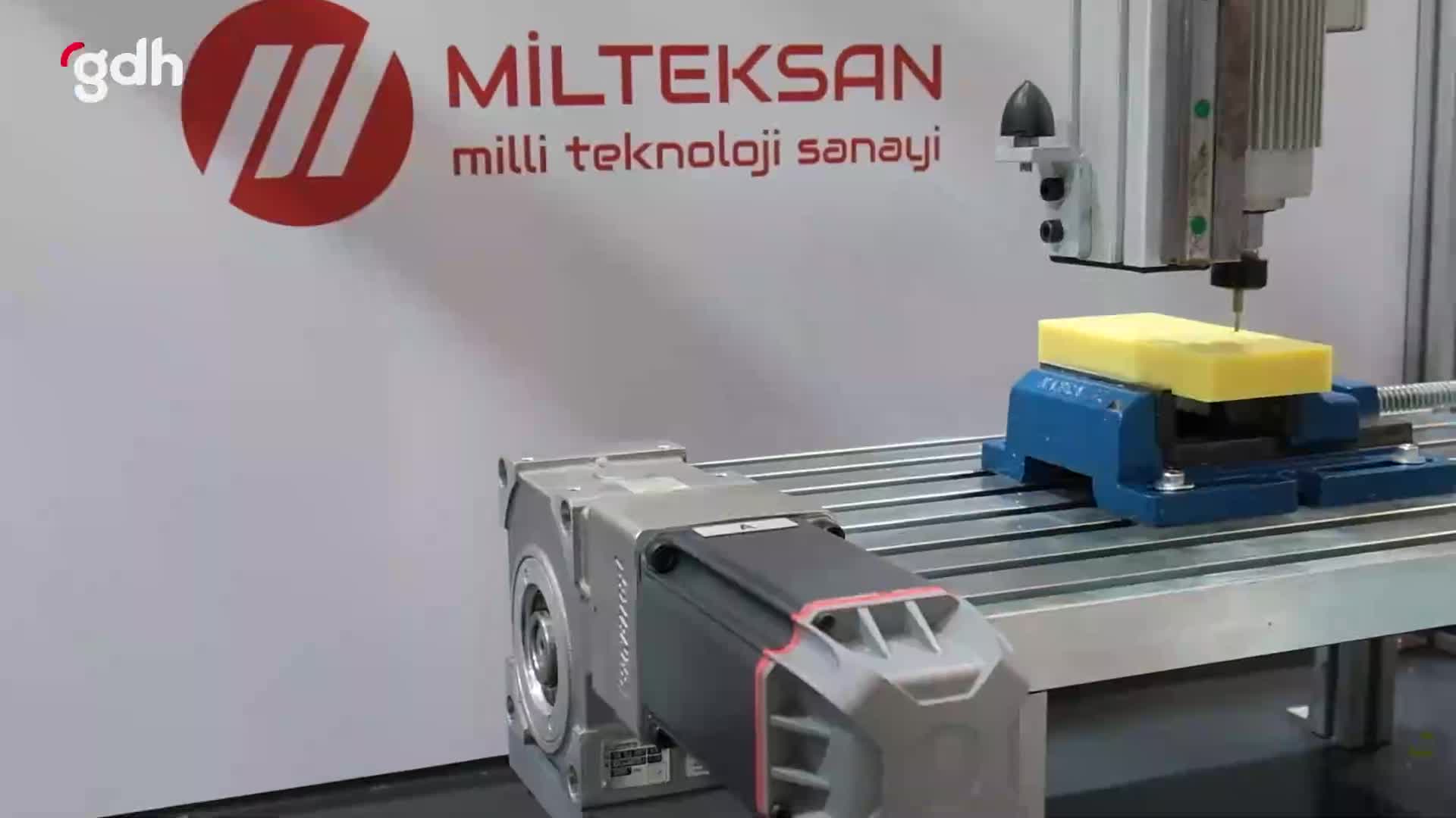 MİLTEKSAN Genel Müdürü: SAHAEXPO'da 3 eksen CNC lansmanı