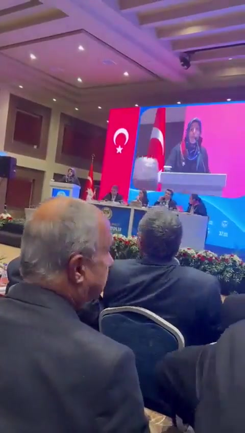 2022 Türkiye'sinde utandıran Barolar Birliği toplantısı