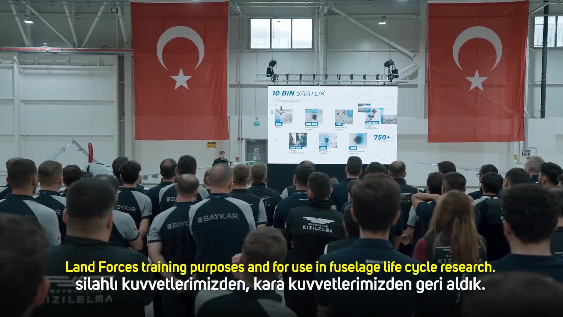Bayraktar TB2 İHA, 10.000 saatlik uçuş görevini tamamladı