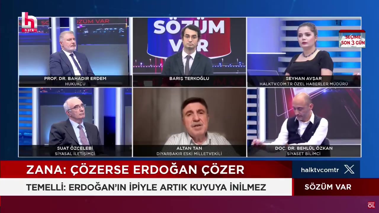 Altan Tan: İmamoğlu'na oy verenler PKK'nın devamını istiyor