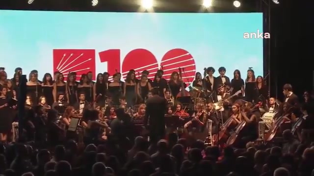 CHP'nin 100. yılı etkinlikleri başladı, 100. Yıl Marşı seslendirildi