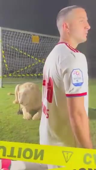 Manolas, aslan kükreyince transfer videosunda korktu!