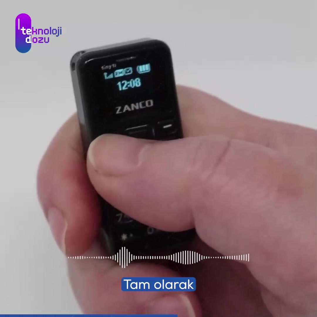 Dünyanın En Küçük Telefonu: Zanco Tiny T1!