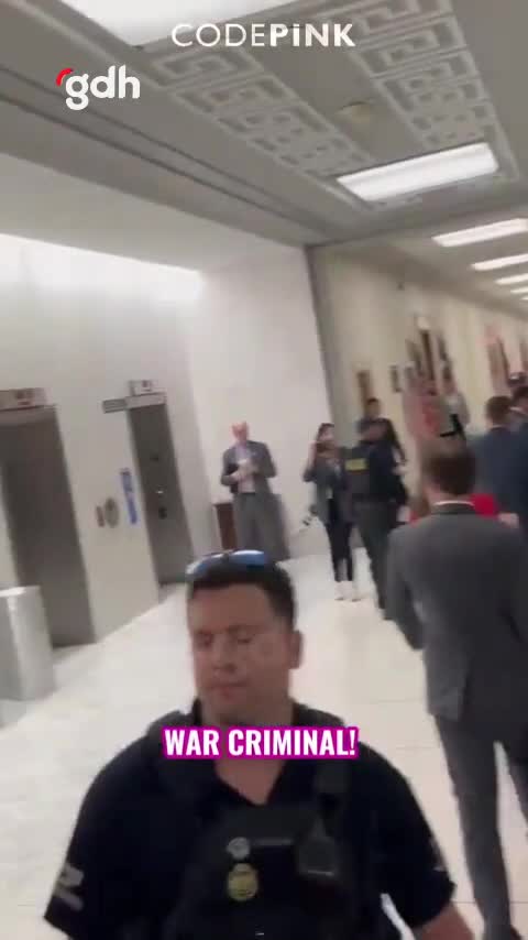 Kod Pembe aktivistleri, Blinken'ı Kongre'de protesto etti