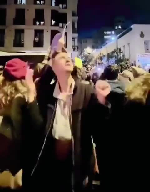 Ankara'da hükümet karşıtı protesto görüntüleri