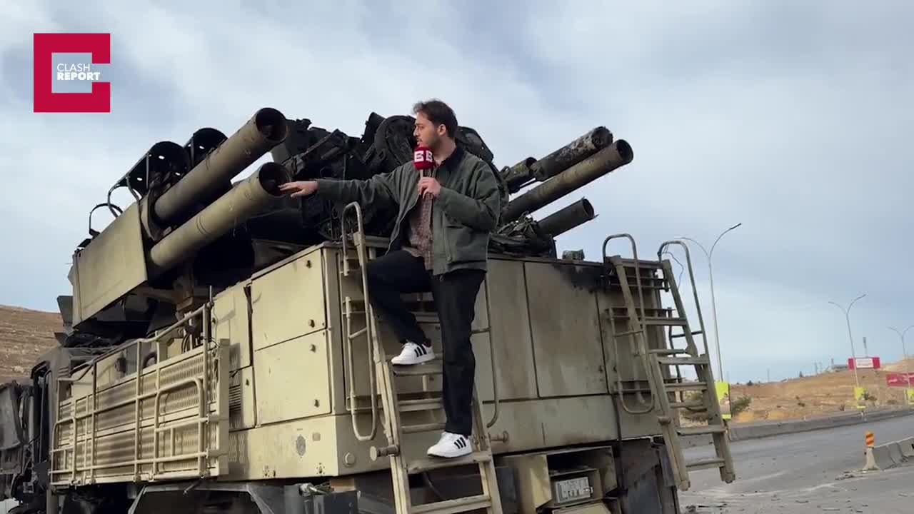 İsrail'in Şam'da imha ettiği Pantsir-S1 sistemi incelendi