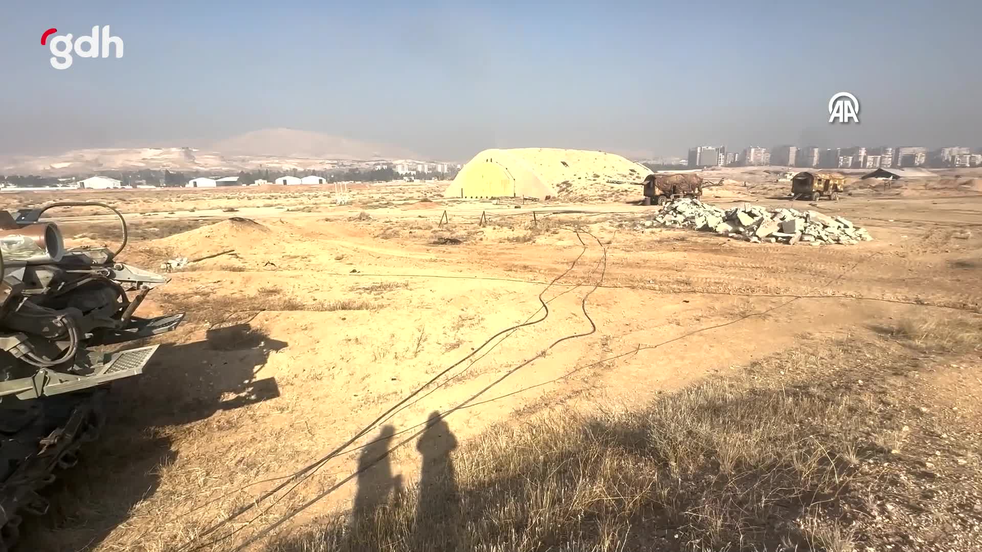 "İsrail, Suriye'den olası saldırılardan endişeli."