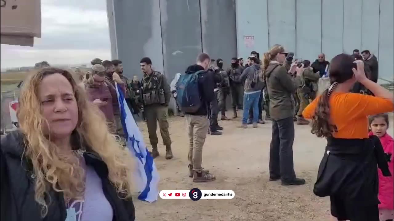 Yahudi yerleşimciler, Gazze'ye insani yardımı engelledi