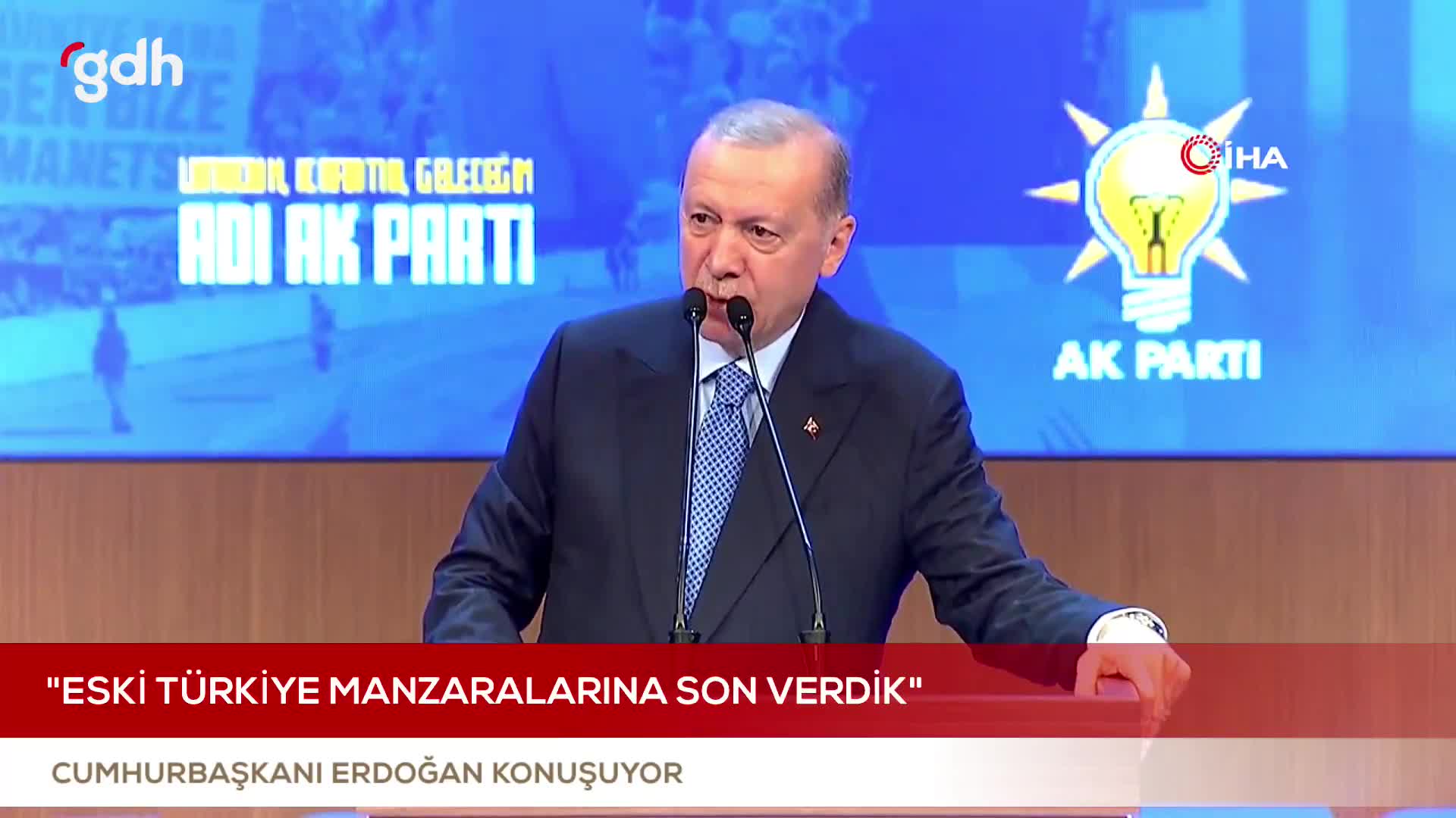 Erdoğan: 2023'te kişi başına milli gelir 13,110 dolar oldu