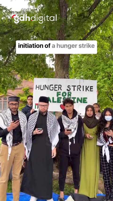Princeton'da öğrenciler, Gazze için açlık grevine başladı