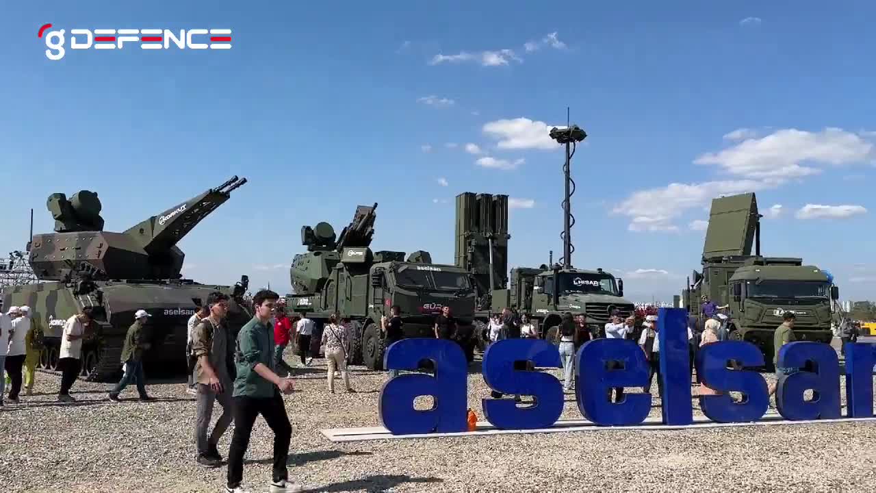 ASELSAN, ÇELİK KUBBE Hava ve Füze Savunma Sistemi'ni sergiliyor