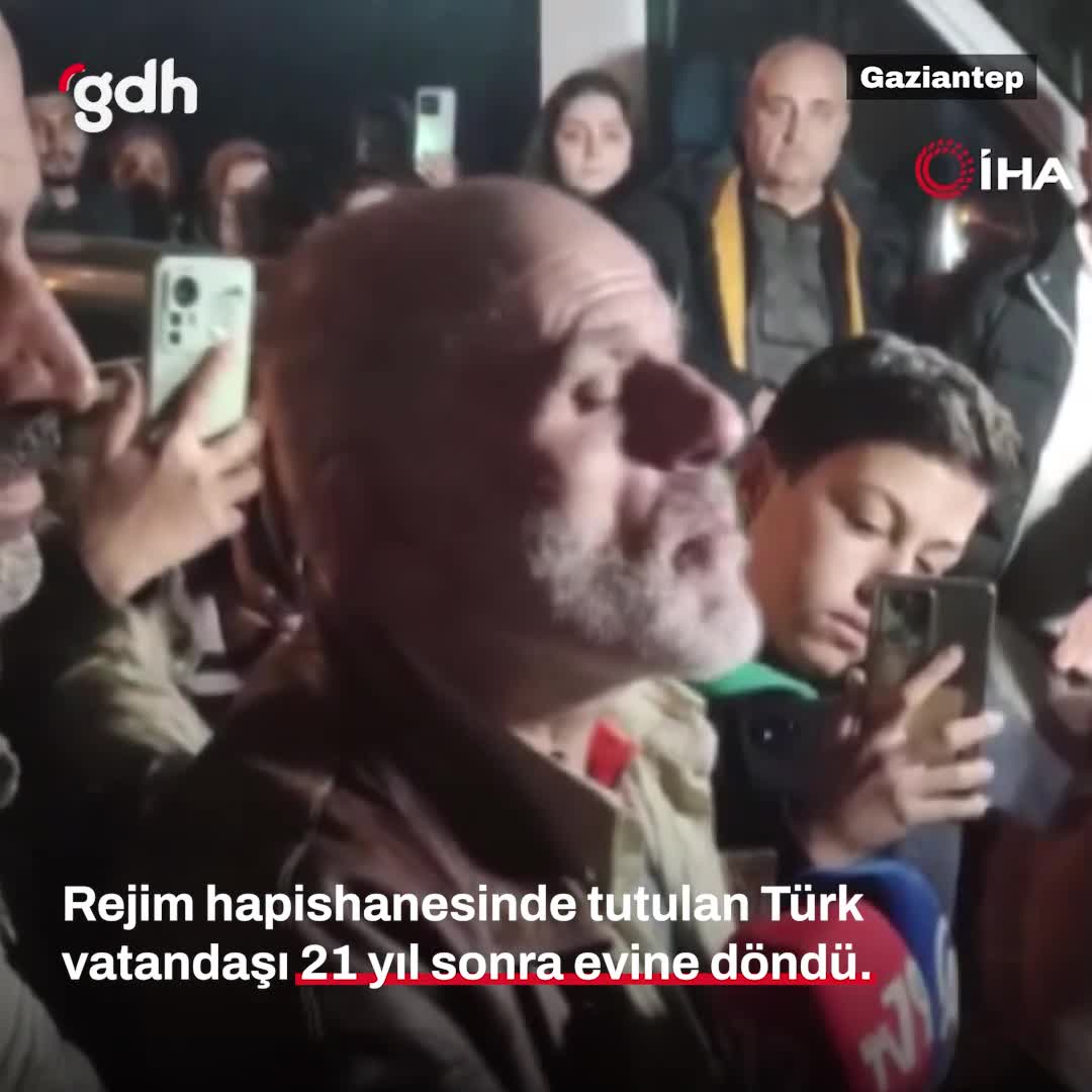 Esad rejiminden 21 yıl sonra özgürlüğüne kavuşan Mehmet Ertürk