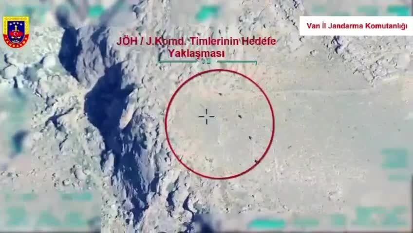 Başakale'deki "BOZDOĞAN-41" operasyonunda 3 terörist etkisiz hale getirildi