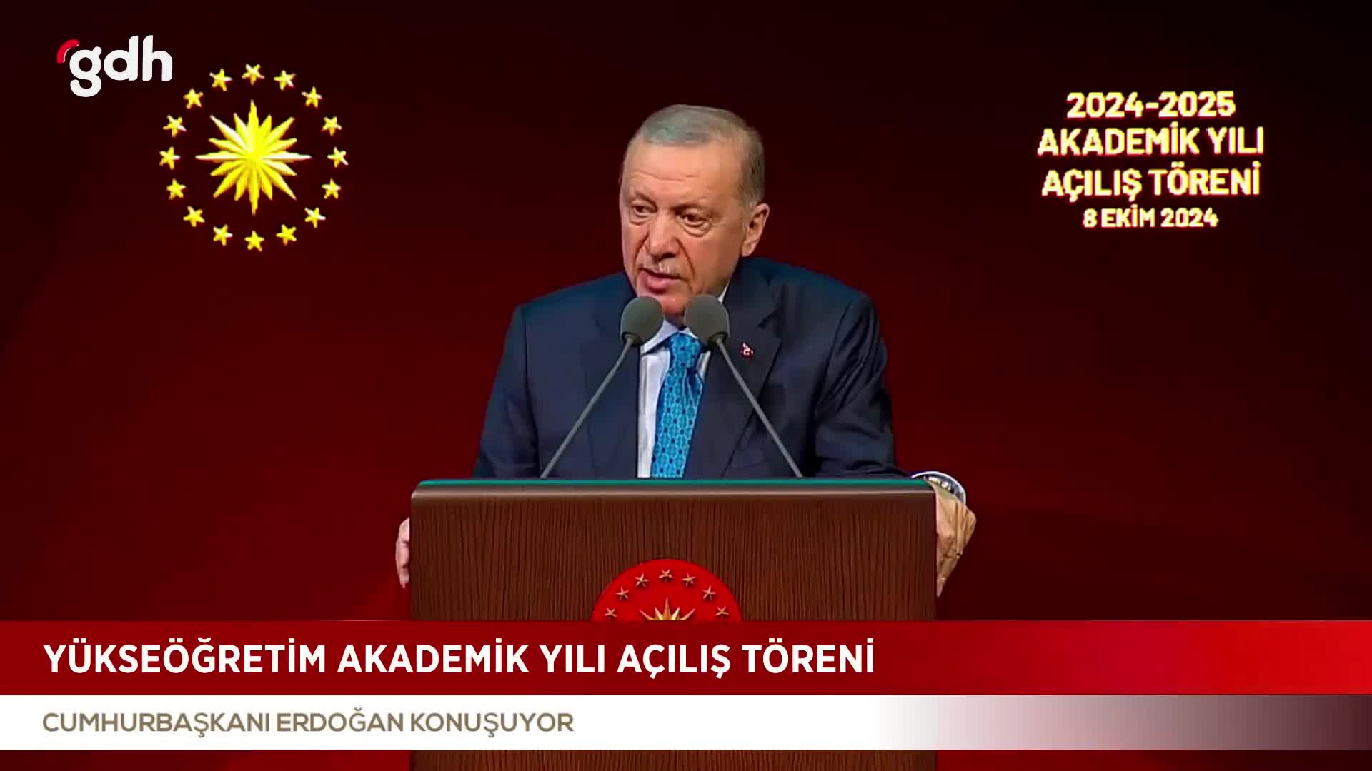 Erdoğan: Eğitimi öncelik haline getirdik, üniversite sayısı 208'e ulaştı