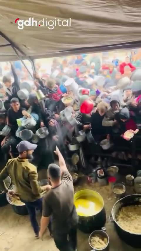 Gazze'de Filistinlilerin açlıkla mücadelesi