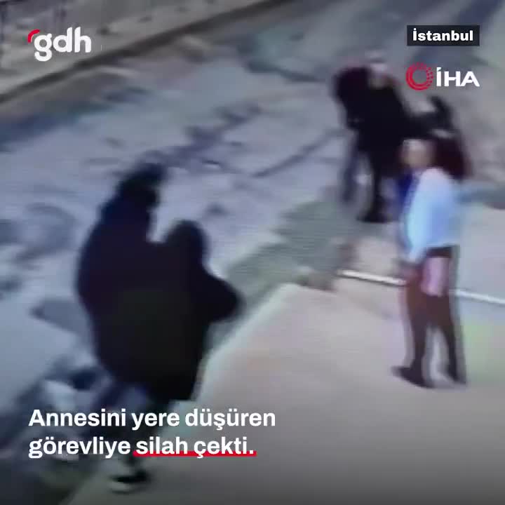 İstanbul Avcılar'da temizlik görevlisine silah çekildi!