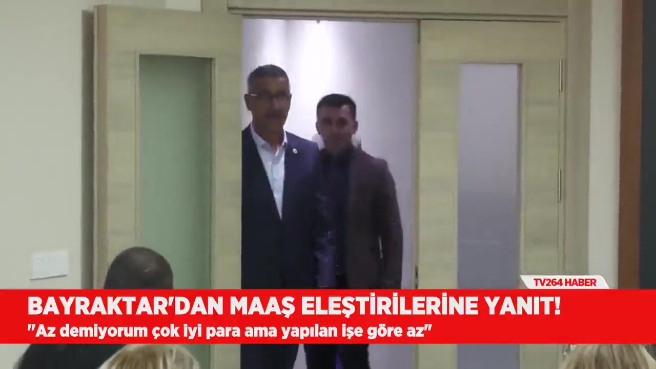 Bayraktar: Vekillerin maaşıyla çalışmak imkansız!