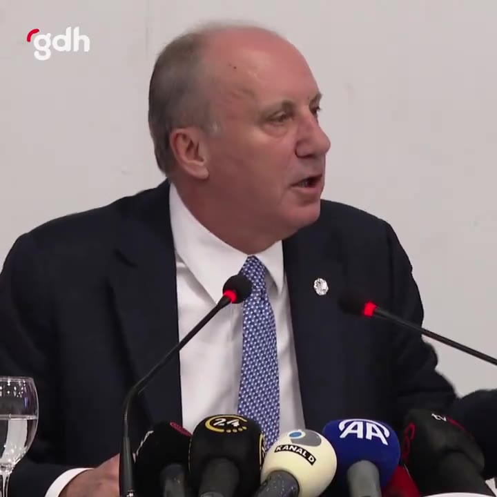 Muharrem İnce: CHP'de arpalık partisi, genç avukata Çankaya!