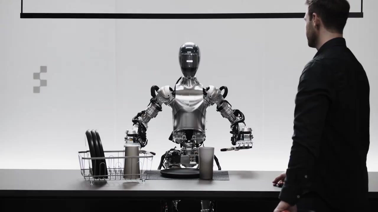 OpenAI ve Figure AI'nin Figure 01 ile insan sohbeti