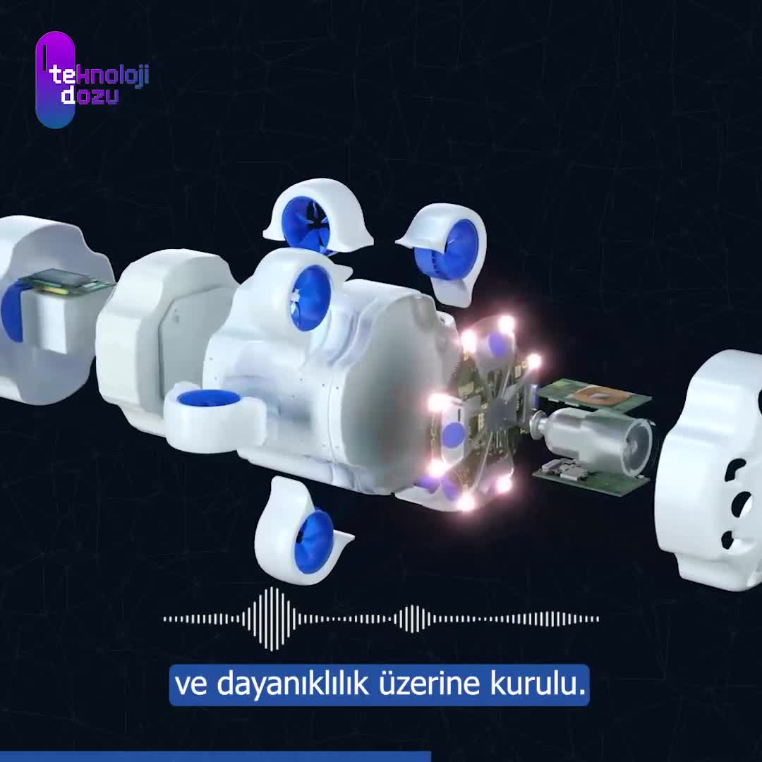 Yapay zeka ile geliştirilen Hydrus denizaltı dronu