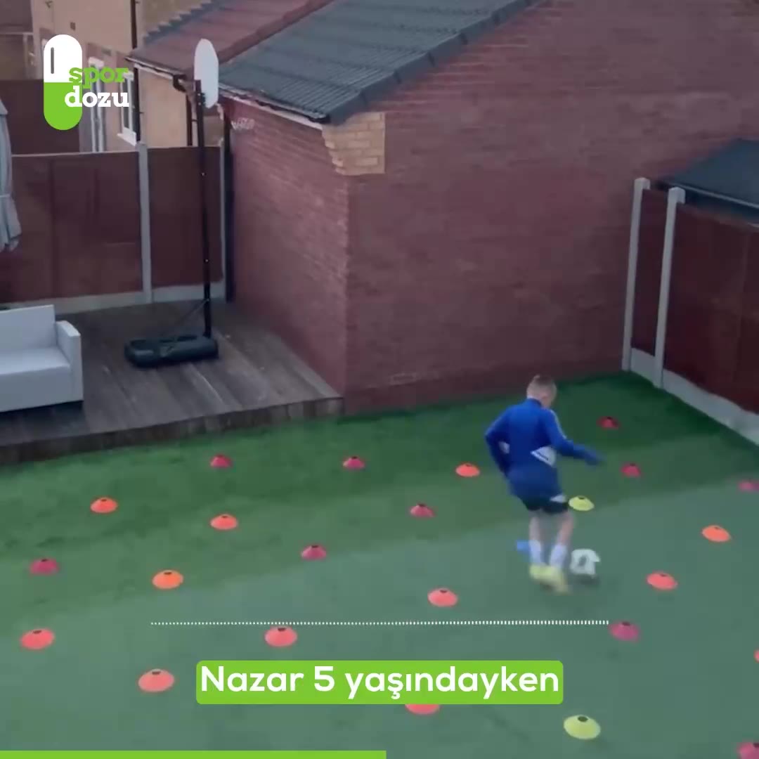 Leicester City's 10 yaşındaki yıldızı Nazar Mahina'nın yeteneği