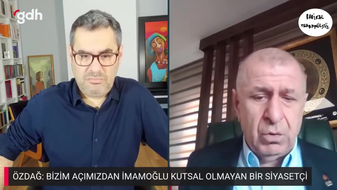 Ümit Özdağ: İmamoğlu kutsalı olmayan bir siyasetçi!