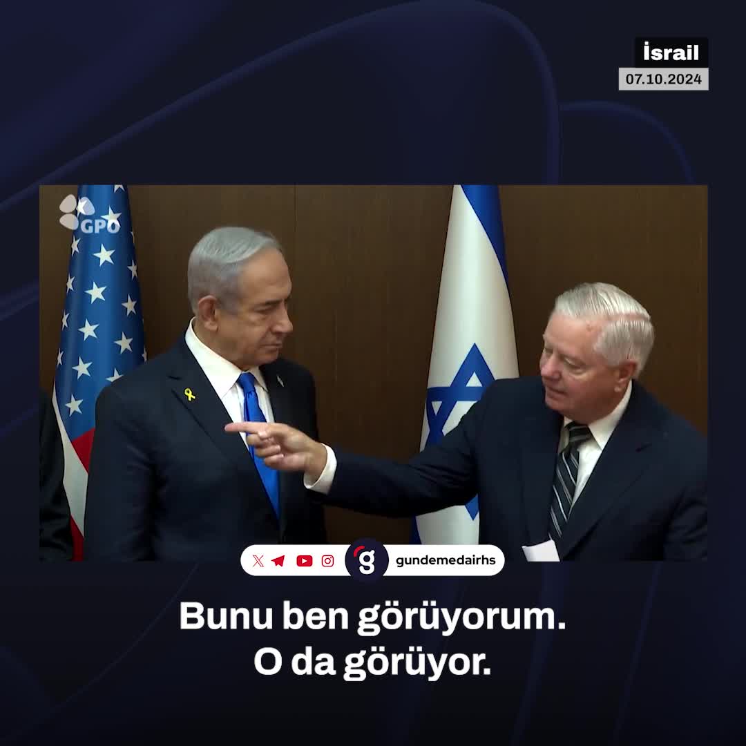 Graham: Fransa, İsrail'e daha kararlı yardım etmeli