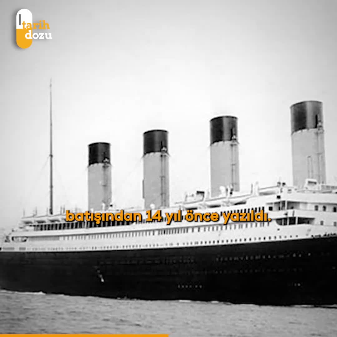 Titanic'in batışını 14 yıl önceden haber veren roman