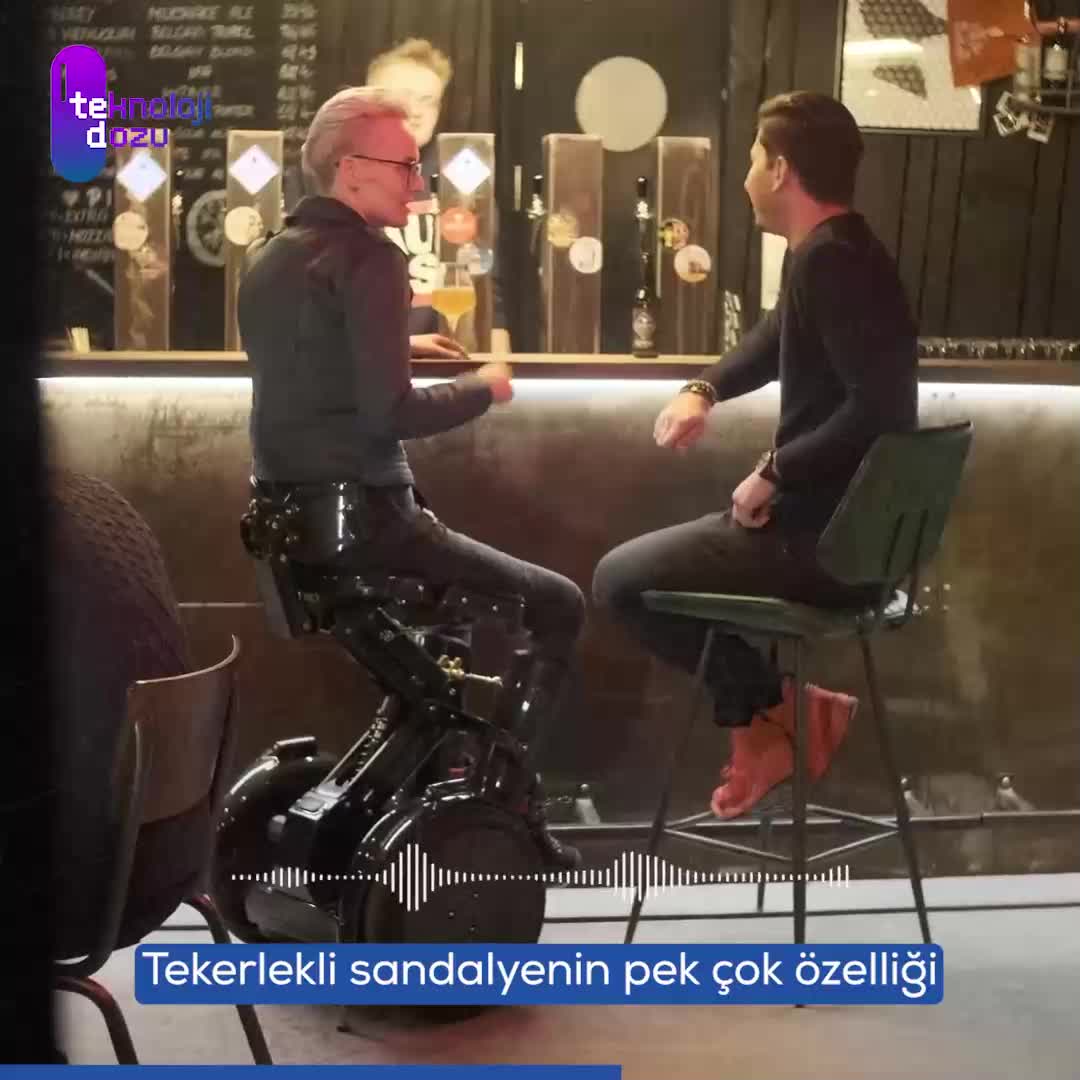 Kim-e: Yüksekliği Anında Değişebilen Robotik Sandalye