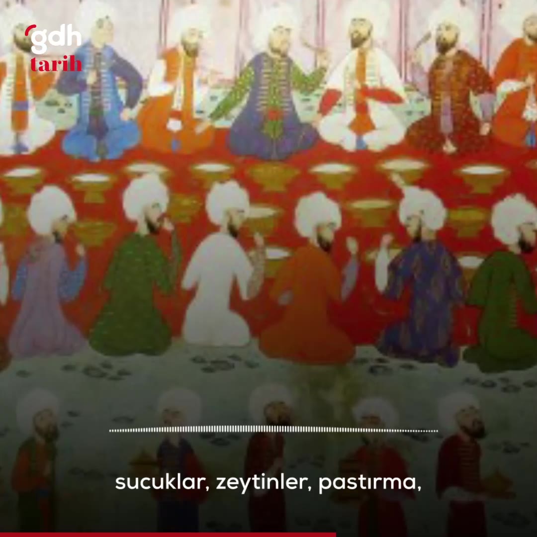 Osmanlı İmparatorluğu'nda Ramazan İftar Menüsü