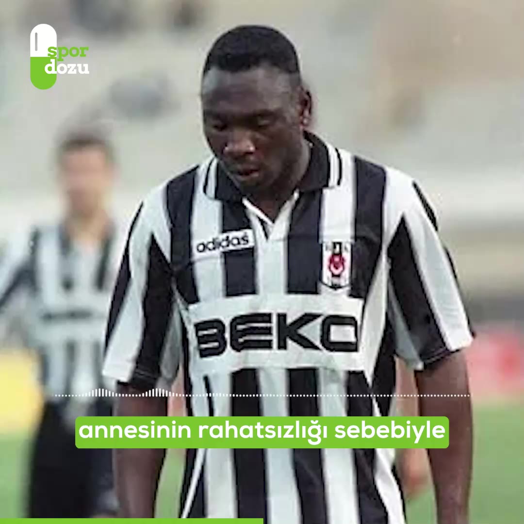 Beşiktaş'ın özel jetle derbiye yetiştirdiği golcü: Amokachi