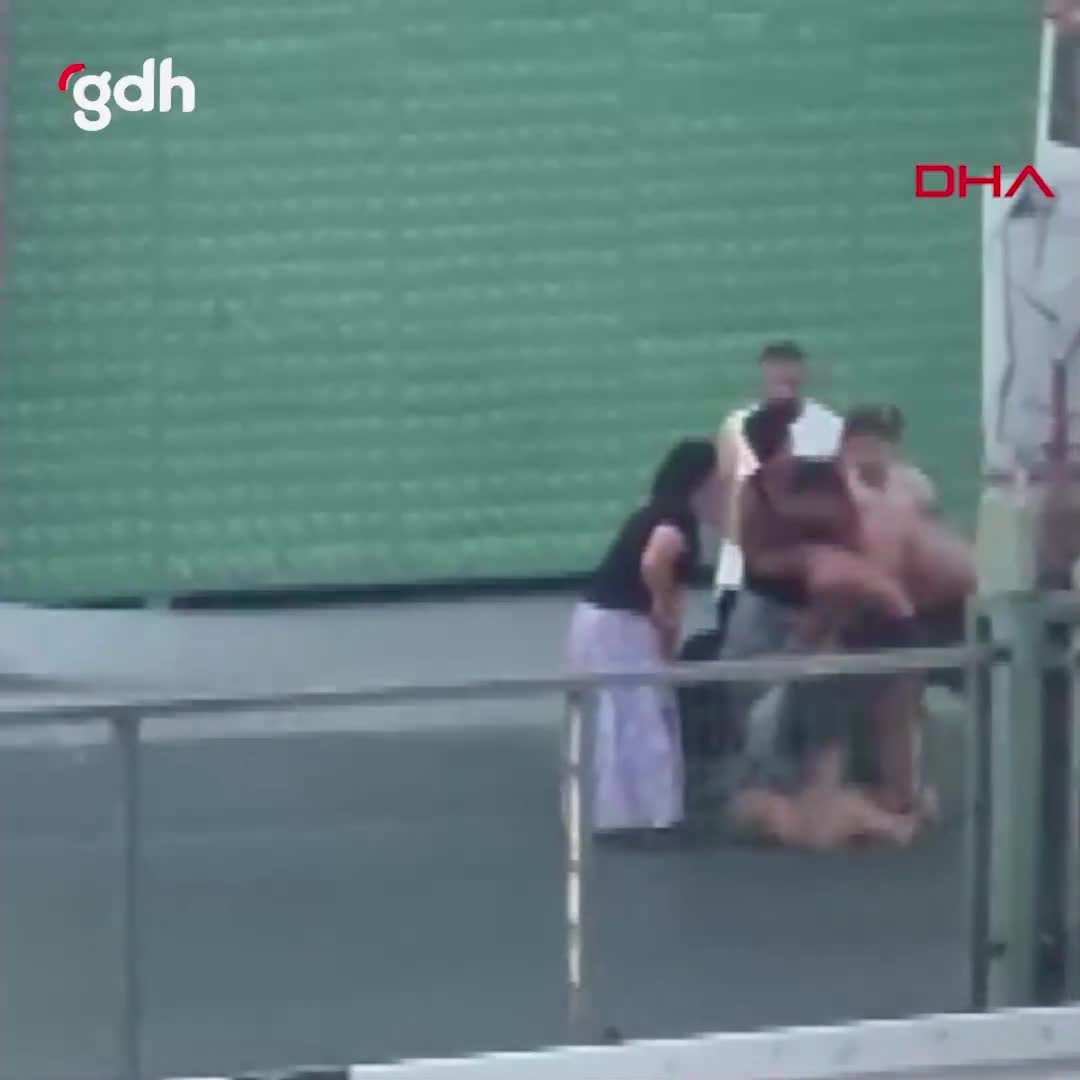 İstanbul Avcılar'da kadın darp edildi, yanındaki vatandaş da
