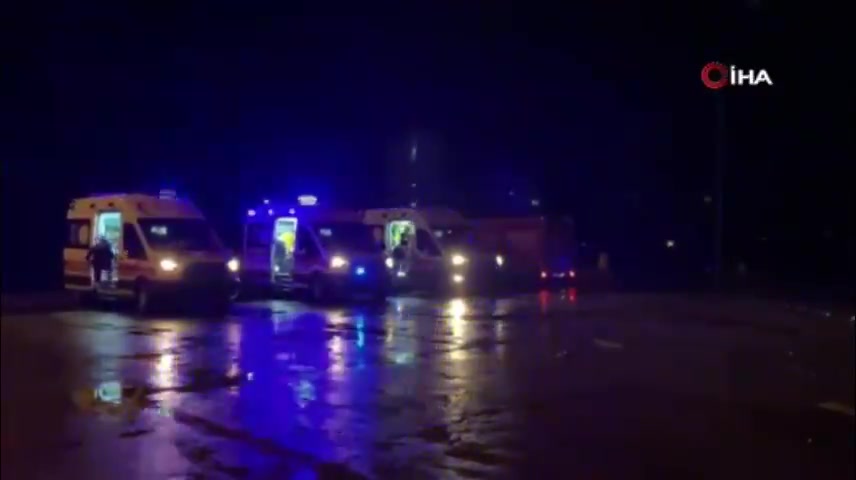 Sinop'ta kuru yük gemisinde yangın: 17 personel kurtarıldı