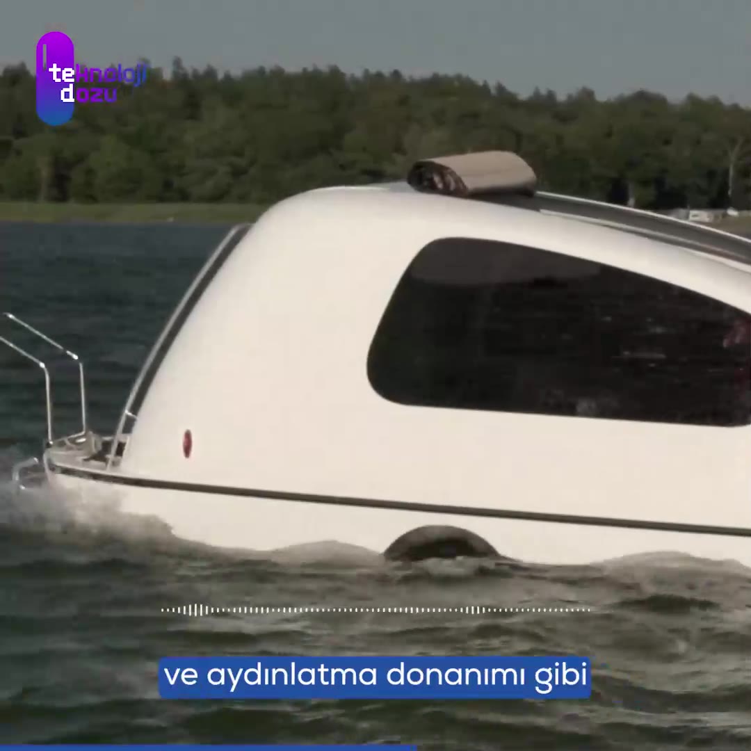 Amfibik karavan Sealander: Karada ve suda konfor!